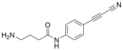 4-amino-N-(4-(2-cyanoethynyl)phenyl)butanamide