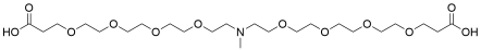 N-Me-N-bis(PEG4-acid) HCl salt