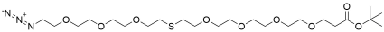 Azido-PEG3-S-PEG4-t-butyl ester