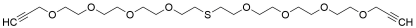 Propargyl-PEG4-S-PEG4-propargyl