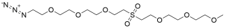 m-PEG3-Sulfone-PEG3-azide