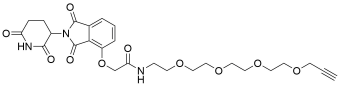 Thalidomide-O-amido-PEG4-propargyl