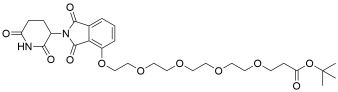 Thalidomide-O-PEG4-t-butyl ester