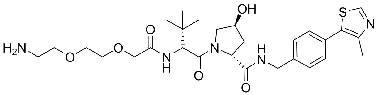 (S,R. S)-AHPC-PEG2-amine hydrochloride salt