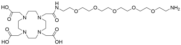 DOTA-PEG5-amine HCl salt