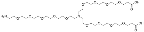 N-(Amino-PEG5)-N-bis(PEG4-acid)