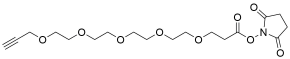 Propargyl-PEG5-NHS ester