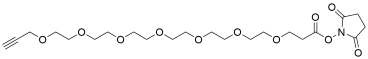 Propargyl-PEG7-NHS ester