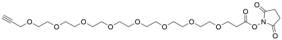 Propargyl-PEG8-NHS ester