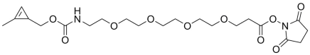 Methylcyclopropene-PEG4-NHS ester