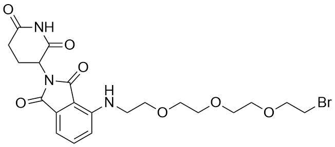 Pomalidomide-PEG3-Bromide