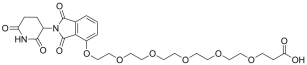 Thalidomide-O-PEG5-Acid