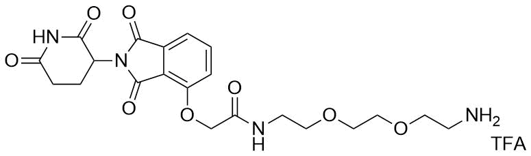 Thalidomide-O-amido-PEG2-amine TFA salt