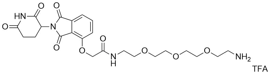 Thalidomide-O-amido-PEG3-amine TFA salt