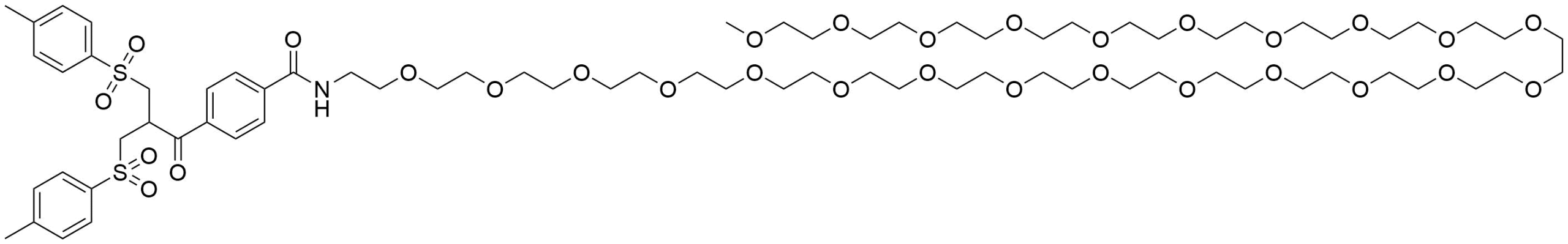 Bis-sulfone-PEG24-m