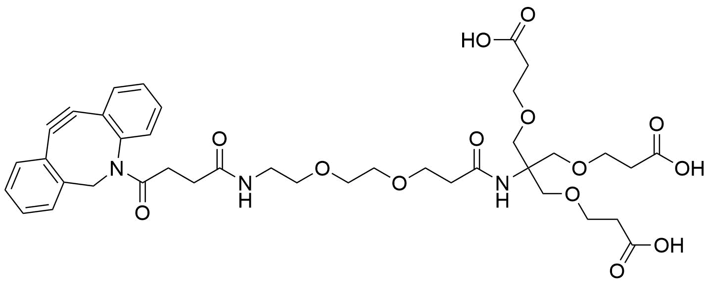 DBCO-PEG2-tris-triacid