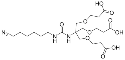 Azidohexanyl-amino-carbonyl-amino-tris tri-acid