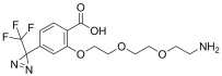 Amino-PEG3-trifluoromethyl-diazirinyl-benzoic acid