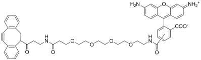 Carboxyrhodamine 110-PEG4-DBCO