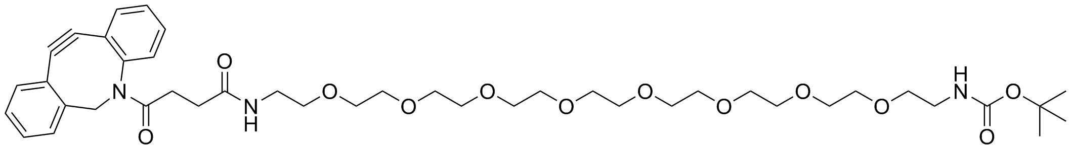 DBCO-PEG8-NH-Boc