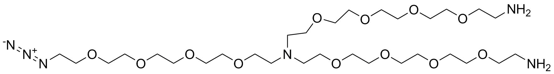 N-(Azido-PEG4)-N-bis(PEG4-amine)