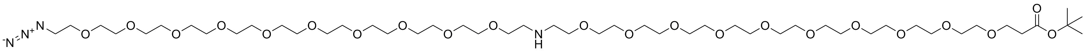 N-(Azido-PEG10)-N-PEG10-t-butyl ester