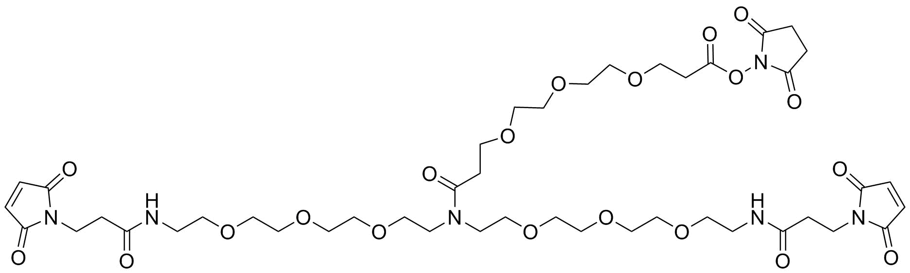 N-(NHS ester-PEG3)-N-bis(PEG3-Mal)