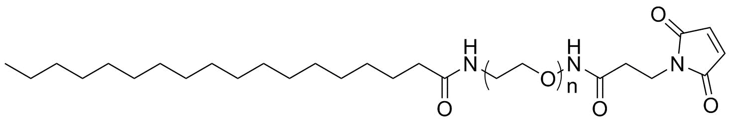 Stearic acid-PEG-Mal, MW 1K