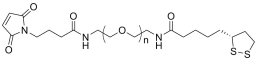 Lipoamide-PEG-Mal, MW 5K
