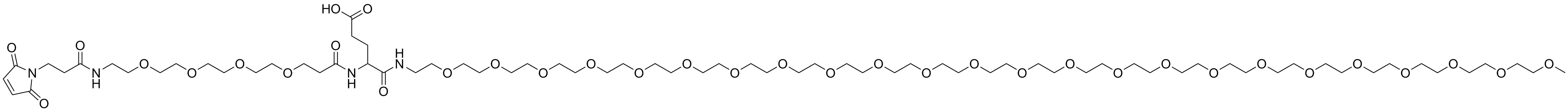 Mal-PEG4-Glu(OH)-NH-m-PEG24