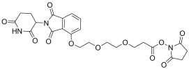 Thalidomide-O-PEG2-NHS ester