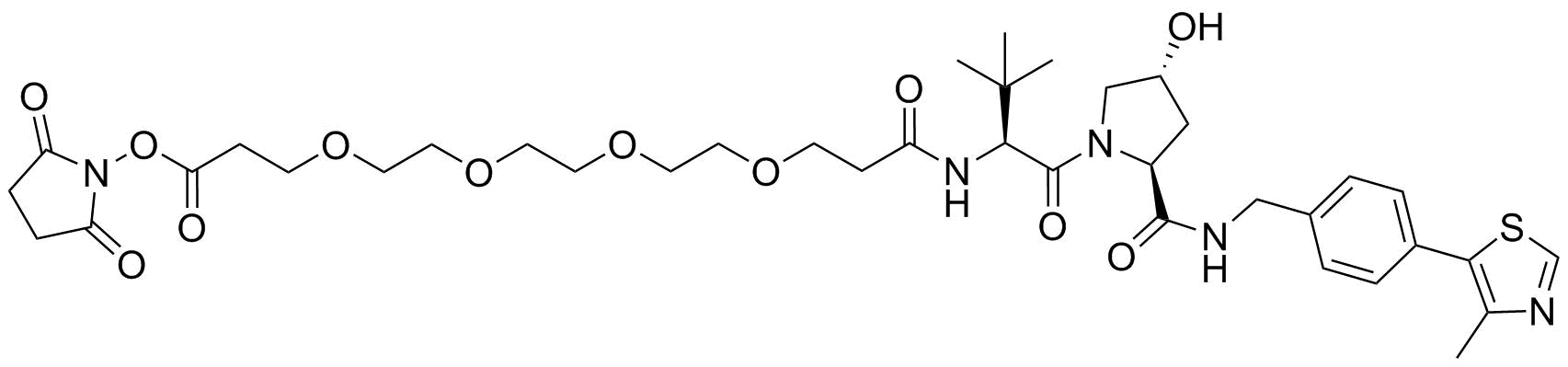 (S,R,S)-AHPC-PEG4-NHS ester