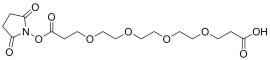 Acid-PEG4-NHS ester