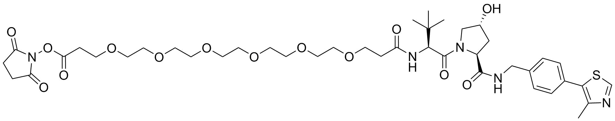 (S,R,S)-AHPC-PEG6-NHS ester