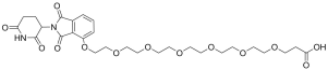 Thalidomide-O-PEG6-Acid