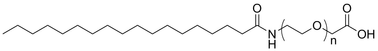 Stearic acid-PEG-CH2CO2H, MW 1K