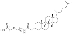 Cholesterol-PEG-Acid, MW 1K