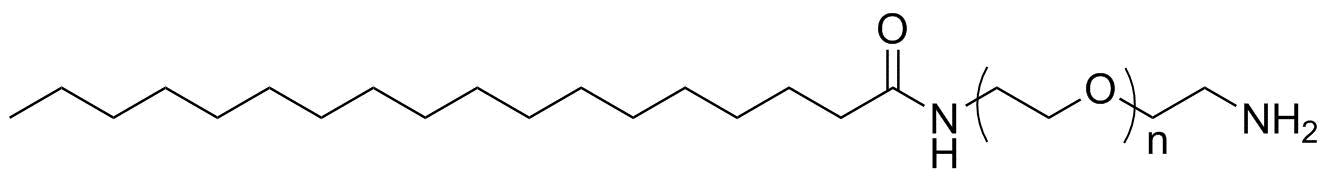 Stearic acid-PEG-amine, MW 2K