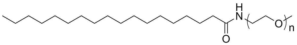 Stearic acid-mPEG, MW 1K