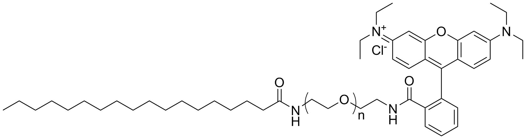 Stearic acid-PEG-Rhodamine, MW 1K