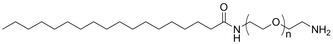 Stearic acid-PEG-amine, MW 10K