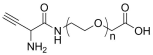 Amine Alkyne-PEG-acid, MW 10K