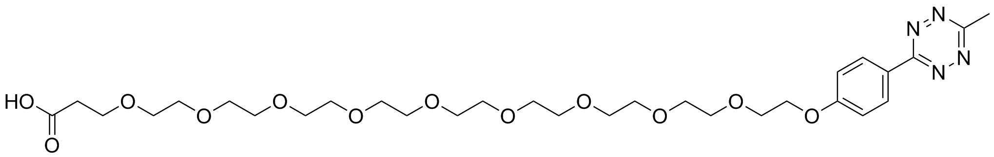 Methyltetrazine-PEG9-acid