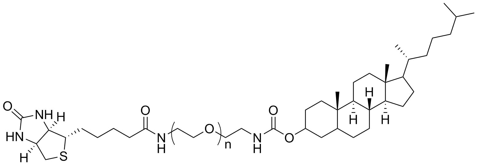 Cholesterol-PEG-Biotin, MW 1K