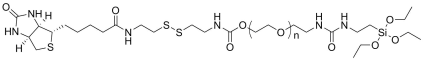 Biotin-S-S-PEG-silane, MW 2K