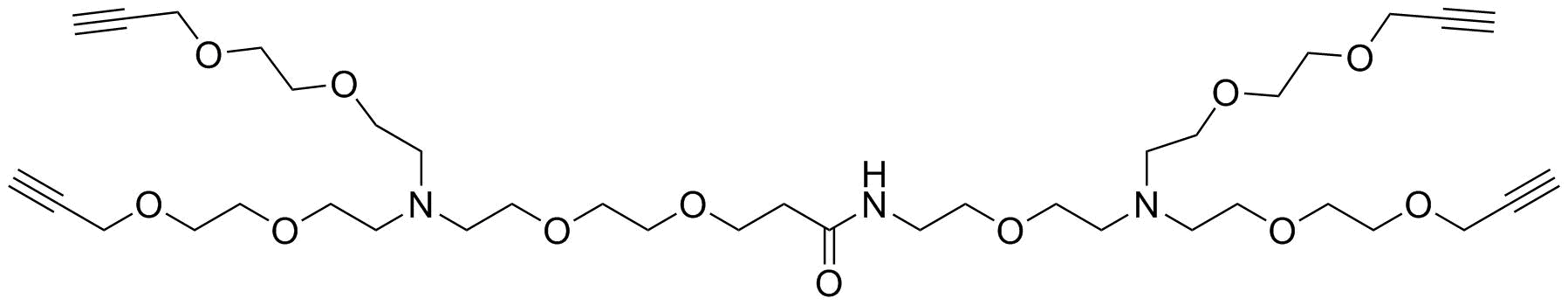 N-bis(PEG2-propargyl)-N-(PEG2-amidoPEG1)-N-(bis(PEG2-propargyl)