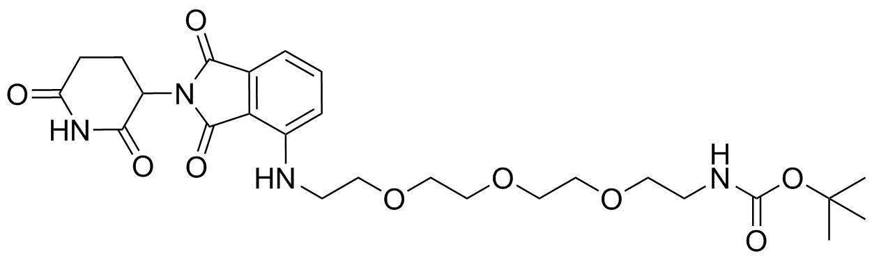 Pomalidomide-PEG3-NH-Boc