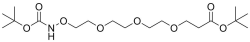 t-Boc-Aminooxy-PEG3-t-butyl ester