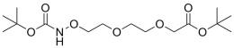 t-Boc-Aminooxy-PEG2-CH2CO2tBu