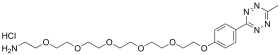 Methyltetrazine-PEG6-amine HCl salt